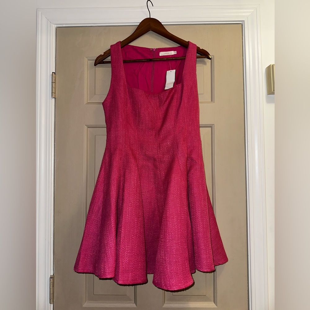 Lush Pink Sleeveless Dress